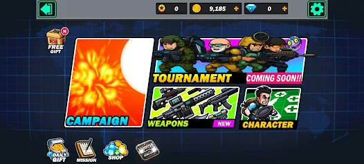 Steel Commando: War Shooter Mod