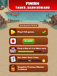 Gin Rummy Adventure: Card Game Mod