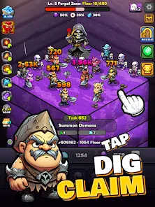 Necro Hell Miner: Idle RPG Mod