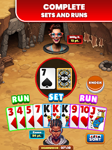 Gin Rummy Adventure: Card Game Mod