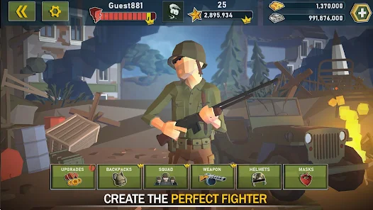 War Ops: WW2 Online Army Games Mod