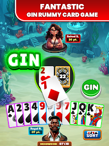 Gin Rummy Adventure: Card Game Mod