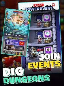 Necro Hell Miner: Idle RPG Mod