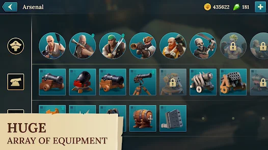 Pirate Ships・Build and Fight Mod