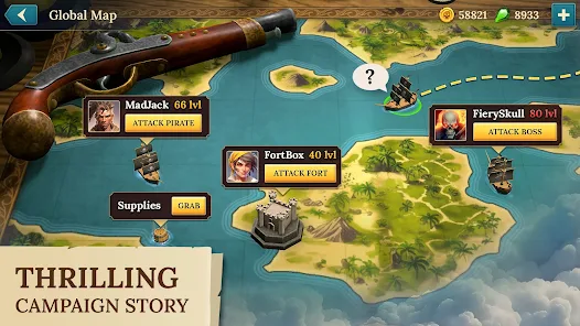 Pirate Ships・Build and Fight Mod