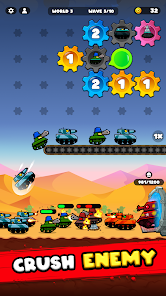 Gear War: Idle Tank Hero Fight Mod