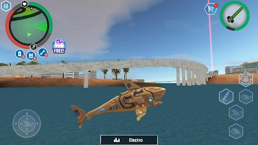 Robot Shark Mod