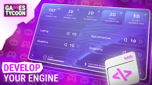 Games Tycoon - gamedev sim Mod