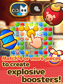 Ash & Snow: Cat Pop'n Match Mod