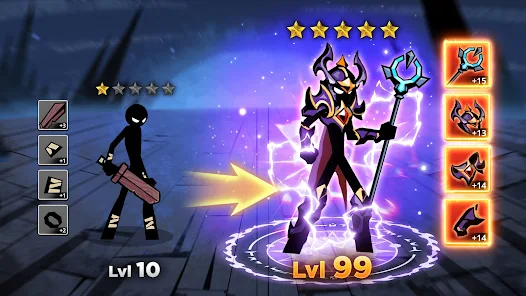 Warventure: Stickman Hero TD Mod