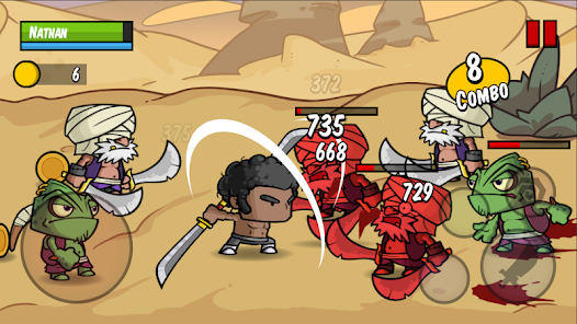 Battle Hunger: 2D Hack n Slash Mod