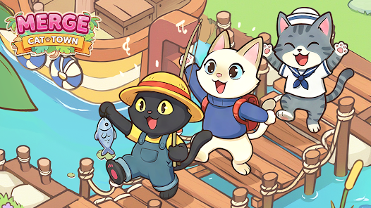 Merge Cat Town Mod