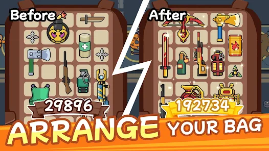 Bag Merge : Zombie Battle Mod