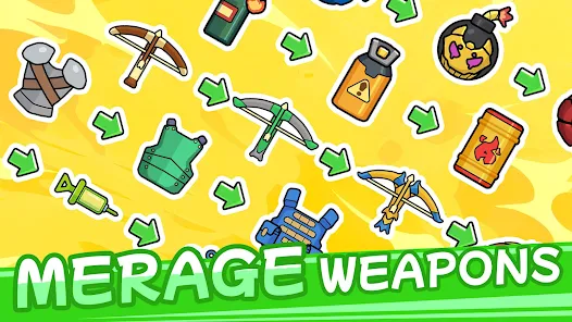 Bag Merge : Zombie Battle Mod