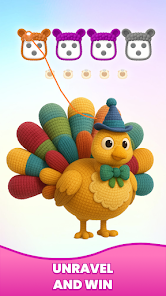 Wool 3D Puzzle - Yarn Unravel Mod