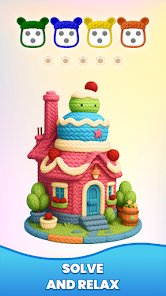 Wool 3D Puzzle - Yarn Unravel Mod