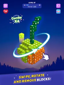 Block Away - Tap Out Puzzle Mod
