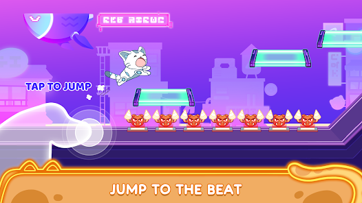 Cat Dash: Cute Cat Music Game Mod