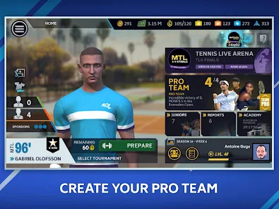 Tennis Manager Mobile Mod