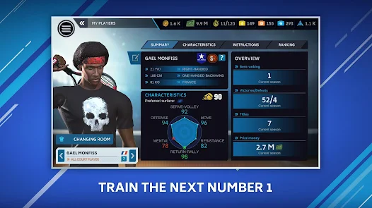 Tennis Manager Mobile Mod