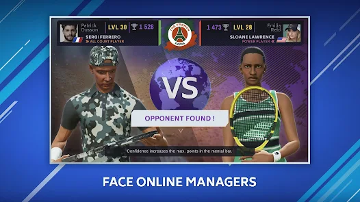 Tennis Manager Mobile Mod