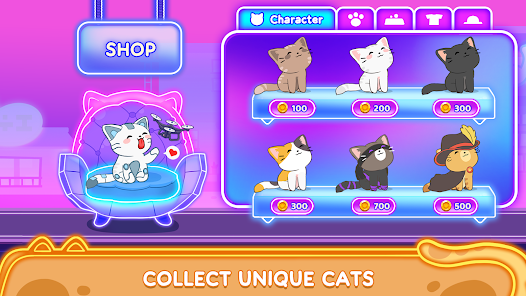 Cat Dash: Cute Cat Music Game Mod