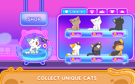 Cat Dash: Cute Cat Music Game Mod