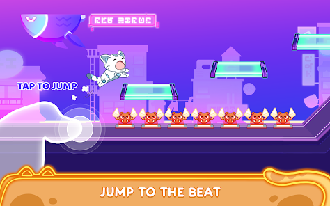 Cat Dash: Cute Cat Music Game Mod