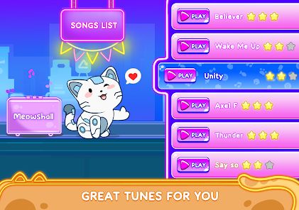 Cat Dash: Cute Cat Music Game Mod