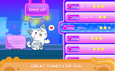 Cat Dash: Cute Cat Music Game Mod