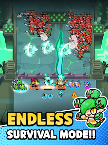 Hell Rush: Merge Hero Defense Mod