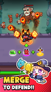 Hell Rush: Merge Hero Defense Mod
