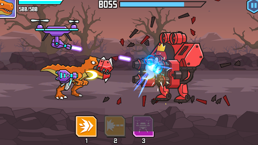 CyberDino: T-Rex vs Robots Mod