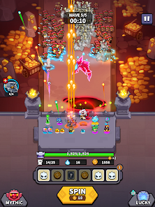 Hell Rush: Merge Hero Defense Mod