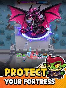 Hell Rush: Merge Hero Defense Mod