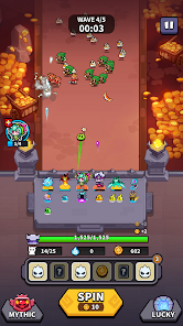 Hell Rush: Merge Hero Defense Mod