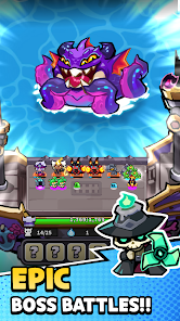 Hell Rush: Merge Hero Defense Mod