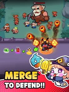 Hell Rush: Merge Hero Defense Mod