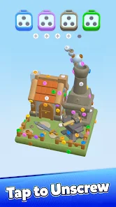 Screw Out 3D: Nut Sort Jam Mod