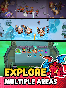Hell Rush: Merge Hero Defense Mod