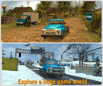 Russian Car Driver ZIL 130 Mod