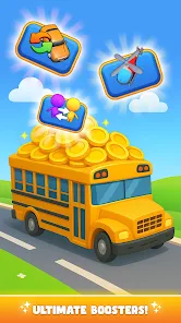 Bus Rush - Park & Match Quest Mod