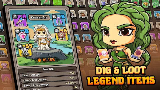 Idle God Miner: Craft & Merge Mod