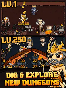 Idle God Miner: Craft & Merge Mod