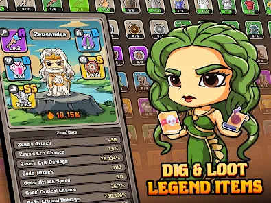 Idle God Miner: Craft & Merge Mod