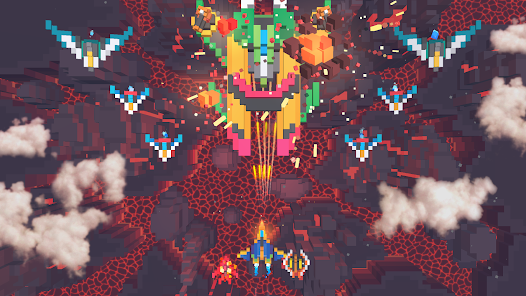 Sky Wings: Pixel Fighter 3D Mod