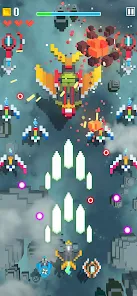 Sky Wings: Pixel Fighter 3D Mod