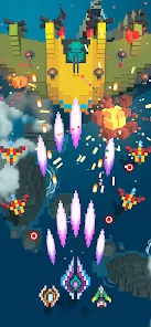 Sky Wings: Pixel Fighter 3D Mod