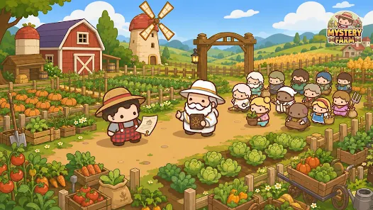 Mystery Farm: Idle Tycoon Game Mod