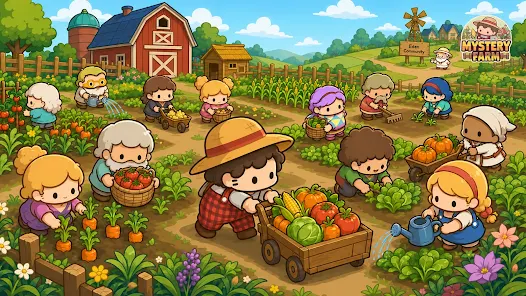 Mystery Farm: Idle Tycoon Game Mod